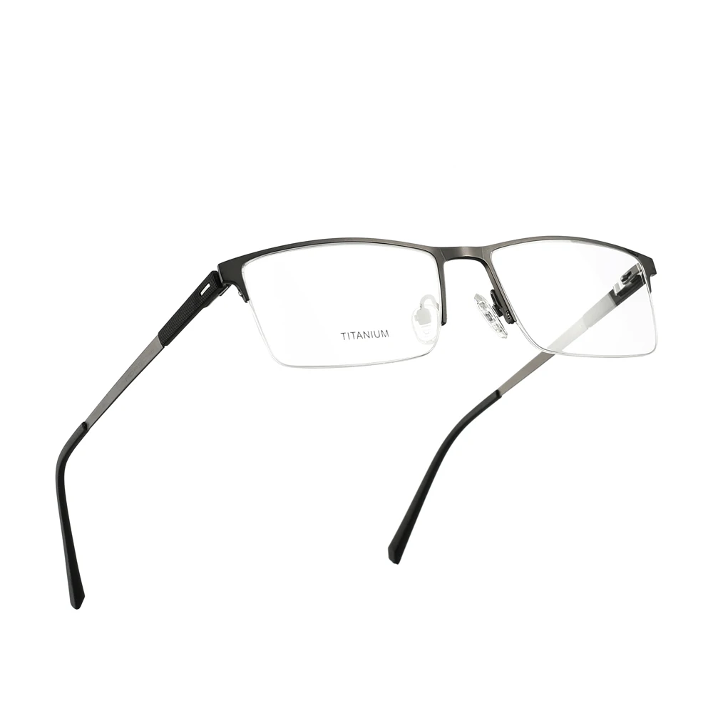 Modes vīriešu rāmji, brilles Optiskās Titāna Sakausējuma Brilles Rāmis Vīriešu, Tuvredzība, Recepšu brilles Pusi Briļļu briļļu 2021
