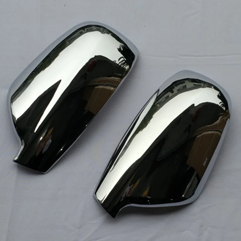 Par Peugeot 307 Durvju Sānu Ārējie Spoguļi Chrome Vāks Atpakaļskata Klp Piederumi