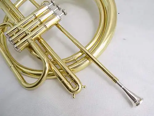 Bb atslēgas Virzuļa francijas Ragu Pūtēju ķermeņa cupronickel leadpipe lakoti ar lietu mūzikas instrumenti