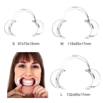 10PC Formas Plastmasas Zobu lūpu, Vaigu Spriegotājiem Mutes Atvērēju Ortodontijas Instrumenti zobārstniecības produktiem Mutvārdu Labs Līdzeklis Zobu Balināšanas