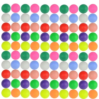 10pcs/iepak Izklaides Galda Tenisa Bumbiņas Jauktu Krāsu 40mm 2.4 g, Plastmasas Krāsas Ping Pong Bumbiņas Spēles, Loterija, Aktivitātes,