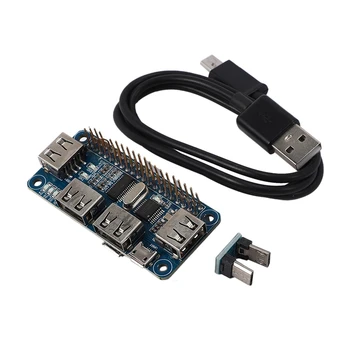 4 Porti USB HUB CEPURI Aveņu Pi 3 / 2 / Nulles W Pagarināšanu Valdes USB Uz UART Par Sērijas Atkļūdošanas Saderīgs Ar USB2.0/1.1