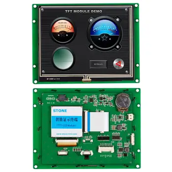 AKMENS 5.6 Collu TFT LCD Ekrānu Kontrolieris RS485 UART +Touch Screen Smart Home