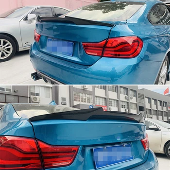 BMW 4 Sērijas F36 spoilers 2014--2019. gads 4-durvju gran coupe oglekļa šķiedras aizmugurējo spārnu M4 stila Aksesuāri, ķermeņa komplekta