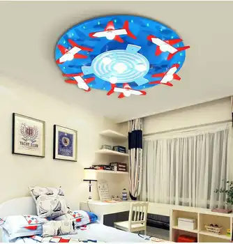 Bērnu guļamistaba gaismas LED griestu lampas modernās radošā animācijas filmu 