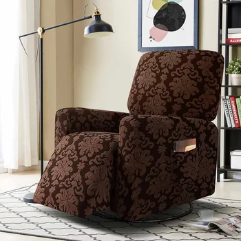 Elastīga Recliner Krēslam Segtu Viss, ieskaitot Masāža, Dīvāns Dīvāns Segumu viesistabā Dīvāns Slipcover Krēslā Vāciņu