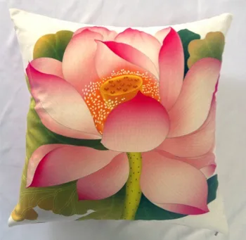 Jaunus objektus 3D iespiesti koks/ rožu /ziedu dekorācijas cushioncase partijas apdare /kāzu spilvendrāna par dīvāna spilvenu
