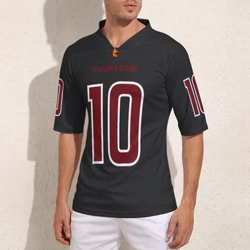 Jūsu Dizains Arizona No 10 Futbola Svīteri Tīņi Vintage Regbija Jersey Sporta Komanda Pielāgot Regbija Krekli