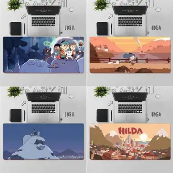 Karikatūra Hilda Izturīga Gumijas Peli Mat Pad galda Paklājs PC, Laptop, Notebook Gumijas Vairumtirdzniecības Mat