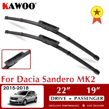 KAWOO Tīrītājs Auto slotiņām, Par Dacia Sandero MK2 2015-2018 Priekšējā Vējstikla Priekšā, Loga Aksesuāri 22