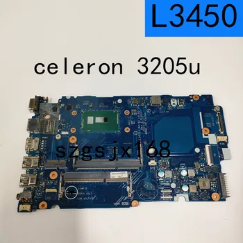 KN-0M5DGY 0m5dgy para dell latitude L3450 celeron 3205u portátil placa-mãe LA-B071P sr215 ddr3 grāmatiņa mainboard
