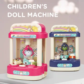 Mini Automāts Candy Mašīna Lelle Grabber Raust Arcade Mašīnas, Automātiskās Rotaļlietas Bērniem, Bērnu Ķērējs Modinātājs