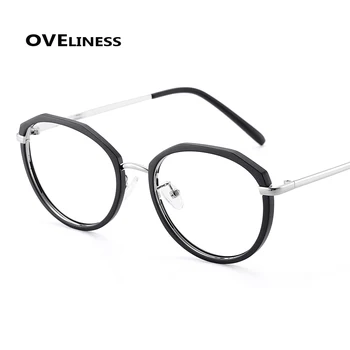 Modes Retro sieviešu brilles rāmji, brilles rāmis sievietēm Optisko Tuvredzība Recepšu brilles ir 2021. sieviešu briļļu rāmis