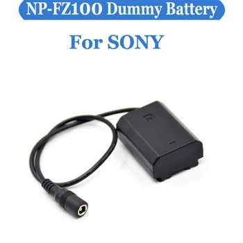NP-FZ100 Salūta Baterija Pilnībā Dekodēt FZ100 DC Savienotājs Barošanas Sony A7IV A7RM3 A7RIII A7M3 A7M4 ILCE-9 Alfa A9 Kameras