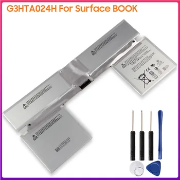 Oriģinālā Akumulatora G3HTA024H Par Microsoft Surface GRĀMATU Autentisku Akumulatora 6800mAh