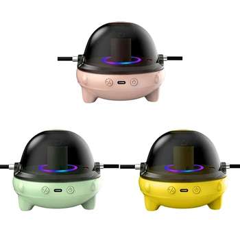 Saprātīga Izlaižot Virvi Mašīna Ar Krāsainiem Lampas Viedās Tālvadības Bluetooth Mūzikas Automātiskā Virves Rozā