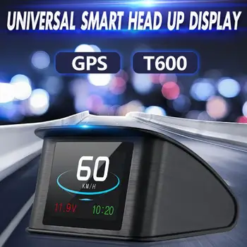 T600 APGR. / min Head Up Displejs, Augstas Veiktspējas Izturīgs Auto Ceļojums borta Dators Plug Spēlēt 2.2 Collu Auto Head Up Display par Auto