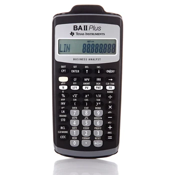 Ti BA II Plus 12 Cipari Plastmasas Led Calculatrice Calculadora Finanšu Aprēķini Studenti Finanšu Calculadora Kalkulators