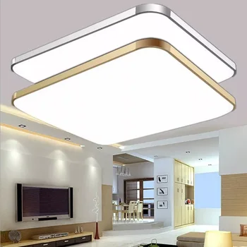 Ultra plānais LED Griestu lampas, mājas iekštelpu apgaismojums, modernās lampas dzīvojamā istaba guļamistaba virtuves virsmas montēta tālvadības pults