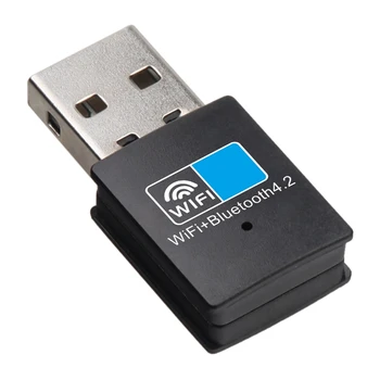 USB, Wifi, Bluetooth Adapteri, Bluetooth 4.2 150Mbps Wifi Dongle Tīkla Karti, Wifi un Bluetooth Uztvērējs, Raidītājs