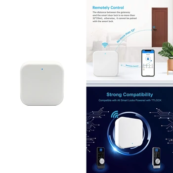 Wifi Vārti Gudrs Durvju slēdzenes Bluetooth Ttlock Tālruņa Tālvadības pults SLĒDZENI Atslēgtu Bluetooth, Lai Wifi Konvertētājs